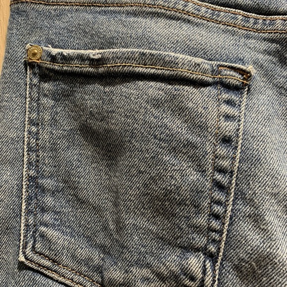 7 For All Mankind‎ Luxe Vintage High-Waist Ankle Skinny Jeans w/ Lurex Stripe 28 - Picture 4 of 10